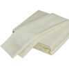 Luxuriously Soft 100% Viscose Derived from Bamboo 4-Piece Sheet Set , Oeko-TEX Certified, Queen - Cr√®me