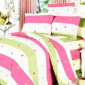 Blancho Bedding - [Colorful Life] Luxury 8PC MEGA Comforter Set Combo 300GSM (Full Size)