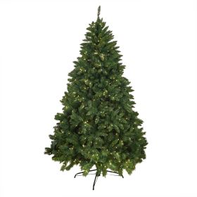 6FT Classic Style Christmas Tree with 450 Warm White LED Lights and 8 Functions