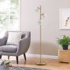 3-Globe Floor Lamp with Foot Switch and Bulb Bases