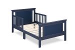 Connelly Reversible Panel Toddler Bed Midnight Blue/Vintage Walnut