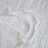 4 Piece Cotton Seersucker Duvet Cover Set