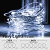 33 Feet 100 LED Fairy Lights with Remote Timer, Battery Operated Twinkle String Lights for Bedroom, Garden, Party, Christmas Indoor and Outdoor Decor