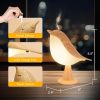 Bird Small Desk Lamp, Dimmer Kids Night Light for Bedroom