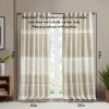 Cotton Printed Curtain Panel with Chenille detail and Lining(Only 1 Pc Panel)